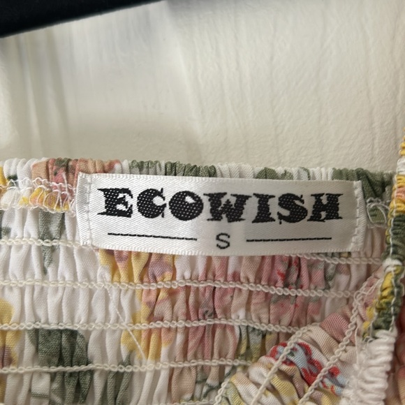 Ecowish - Square Neck Floral Dress - Picture 6 of 11